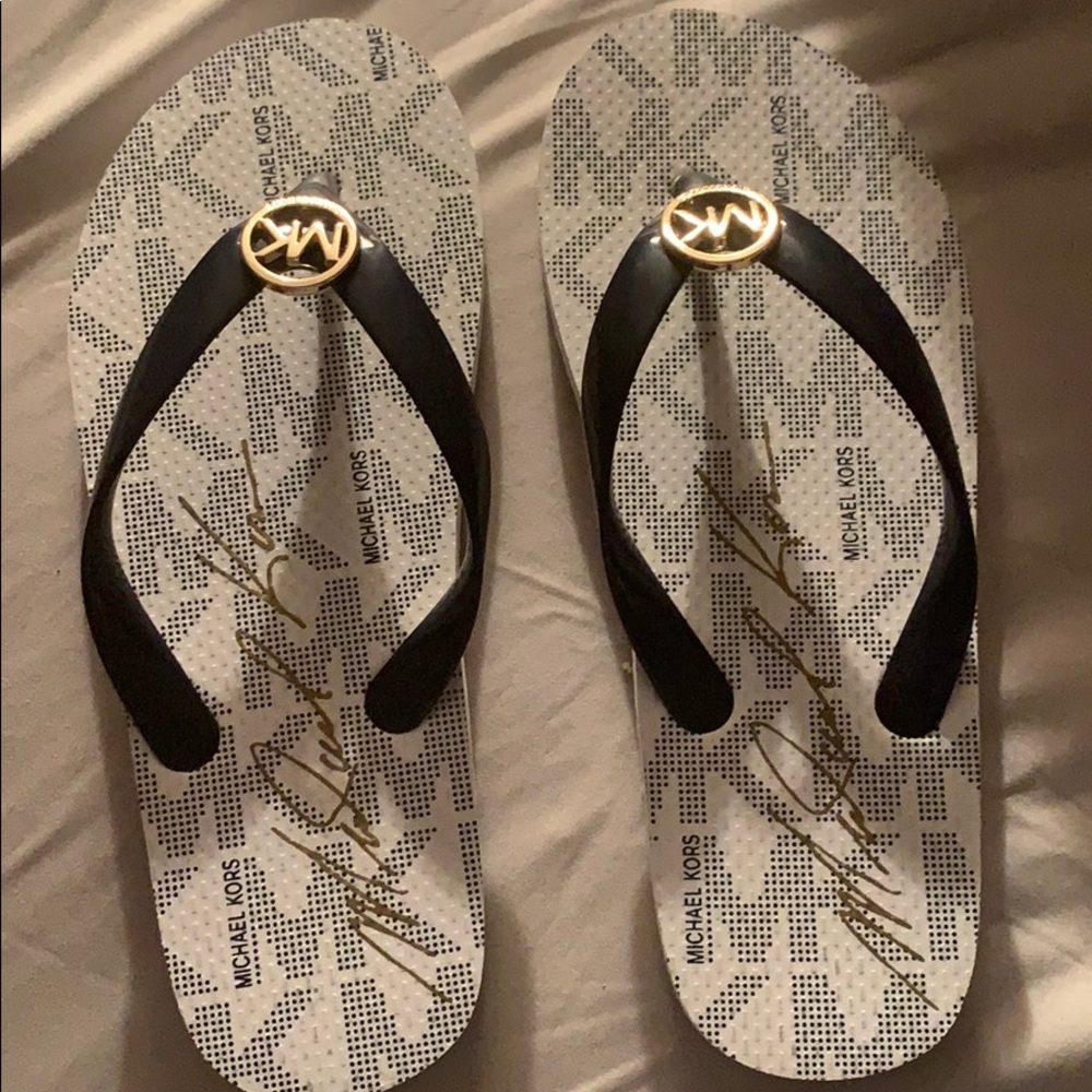 michael kors flip flops!